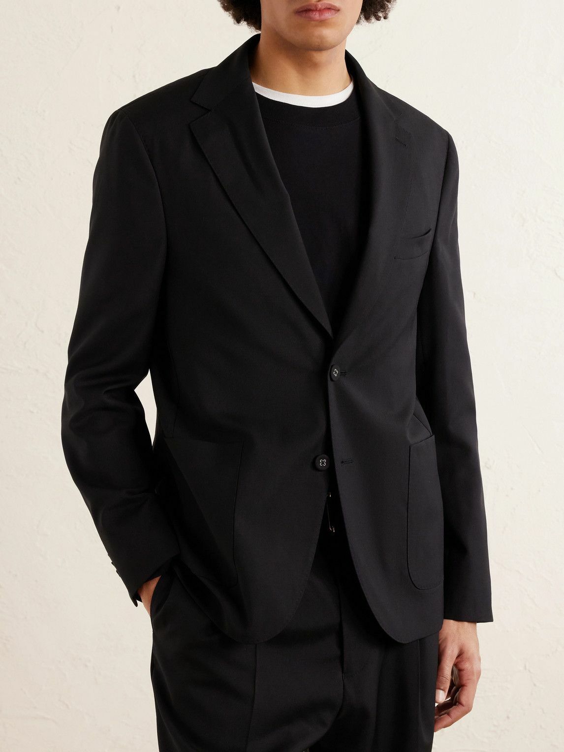 Officine Générale - Arthus Wool Suit Jacket - Black