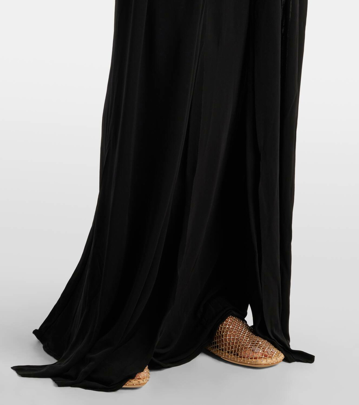 Christopher Esber Trapeze draped jersey gown Christopher Esber