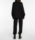 Les Tien - Cotton jersey half-zip sweatshirt