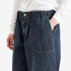 Closed Women's Wylan Ruched Waist Jeans in Dark Blue
