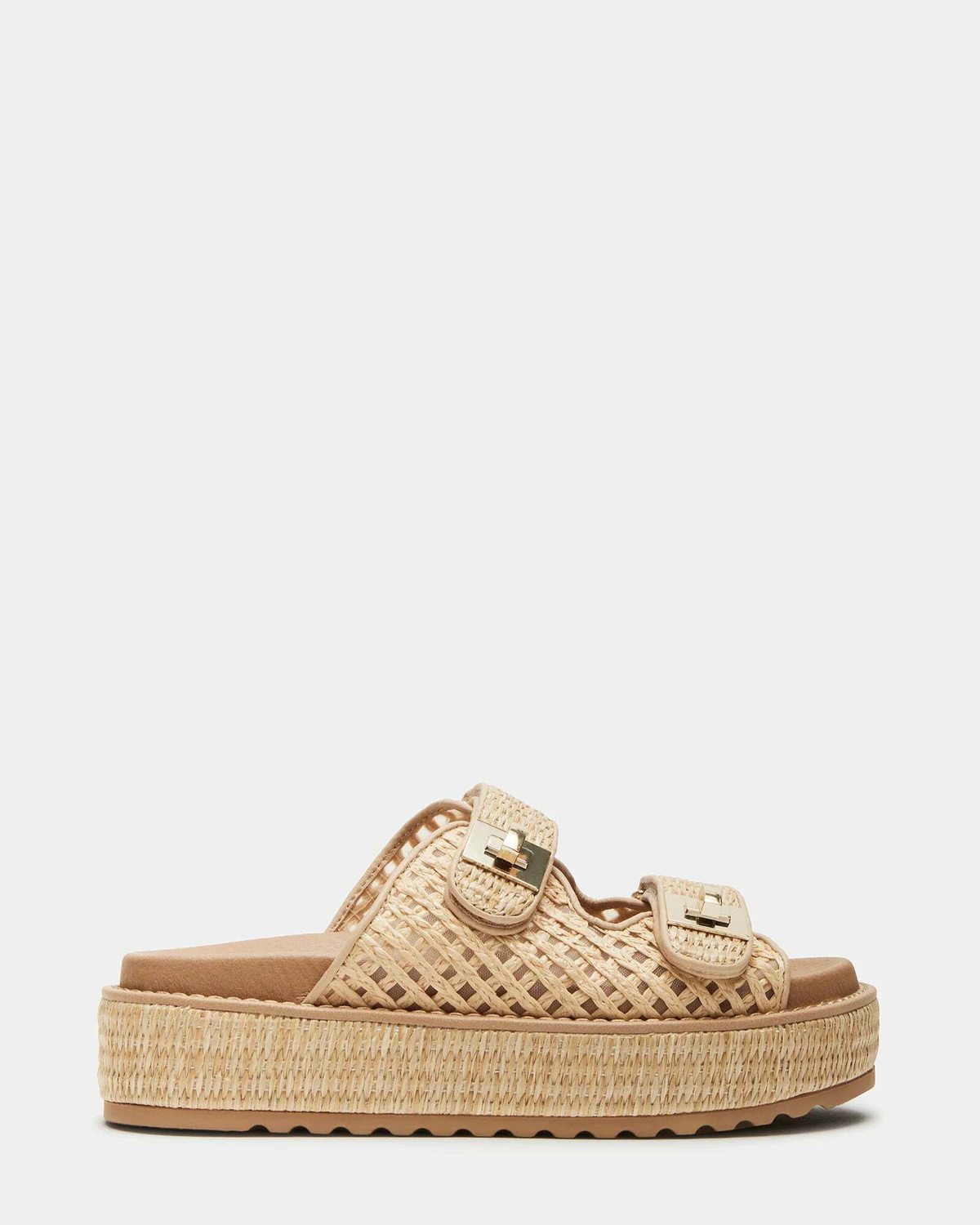 Steve Madden Bigschmona Sandals in Natural