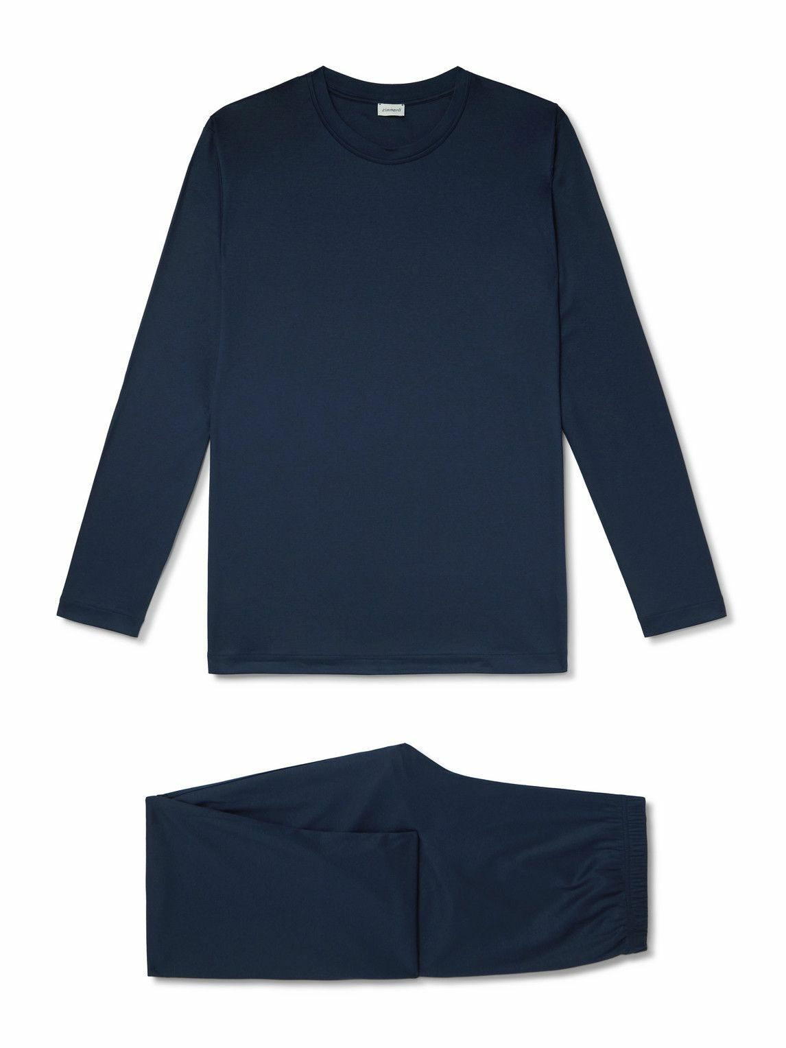 ZIMMERLI - Sea Island Cotton Pyjama Set - Blue