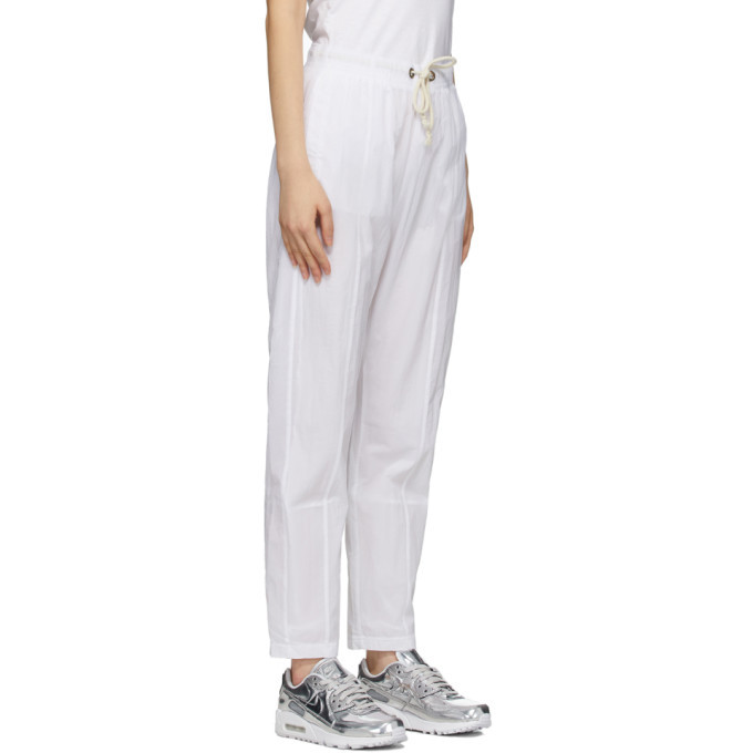 Champion Reverse Weave White Logo Tape Detail Track Pants