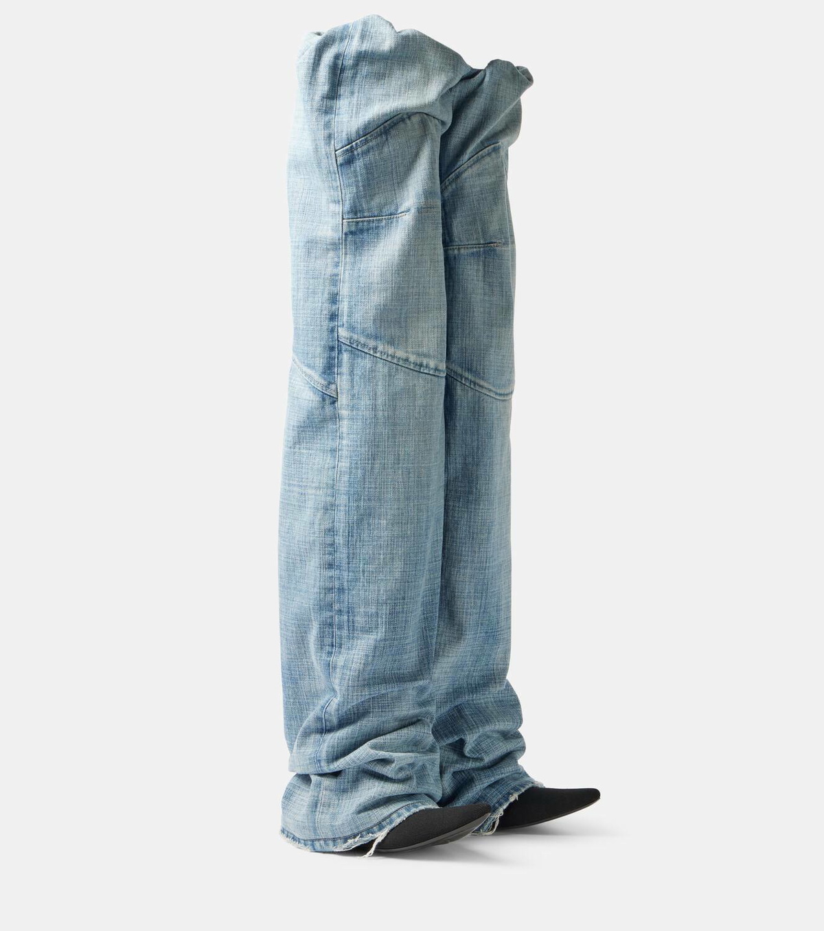 *BALENCIAGA* Pantaboots New Flex 90 デニムブーツ Balenciaga New Flex 90 denim pantaboots Balenciaga