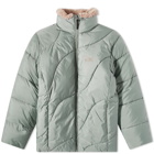 Dime x Kanuk Wave Puffer Jacket in Dusty Patina