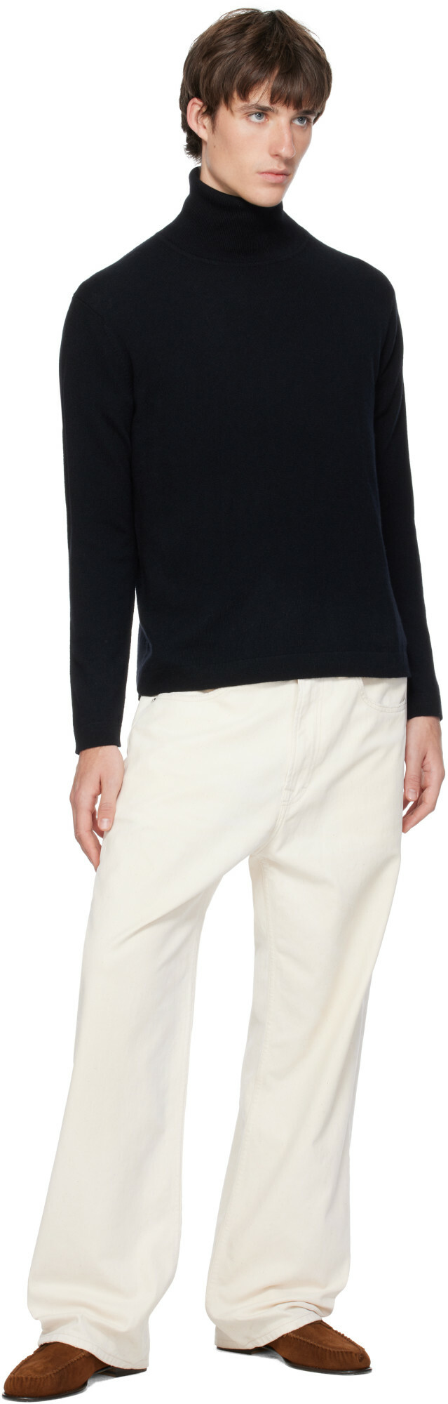 LISA YANG Black Aksel Turtleneck