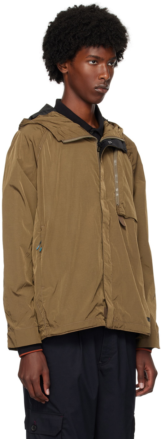PS by Paul Smith Khaki Hooded Jacket