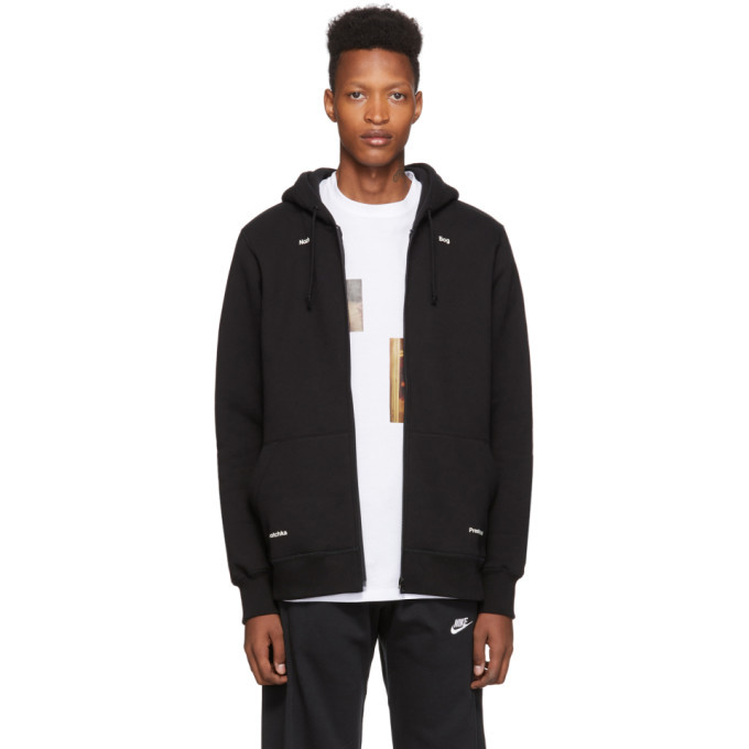 Undercover Black A Clockwork Orange Print Zip Hoodie Undercover