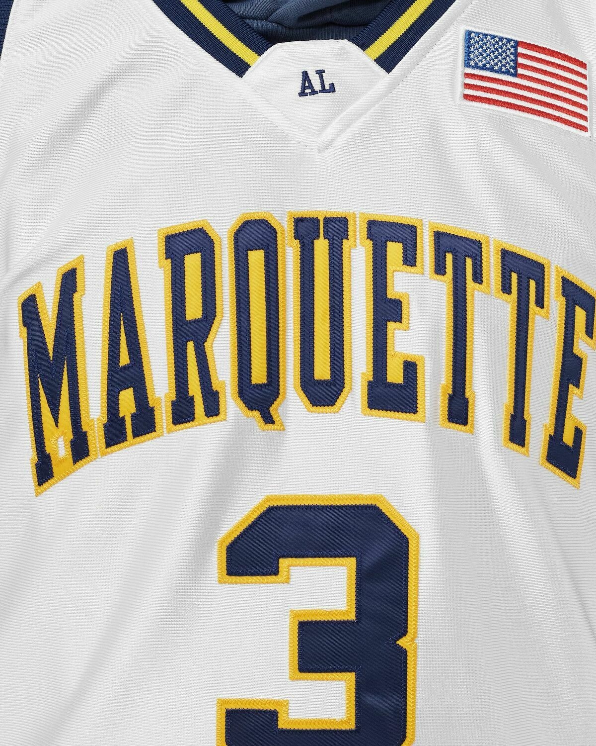 Mitchell & Ness Ncaa Authentic Jersey University Marquette 2002 03 Dwyane Wade #3 White - Mens - Jerseys