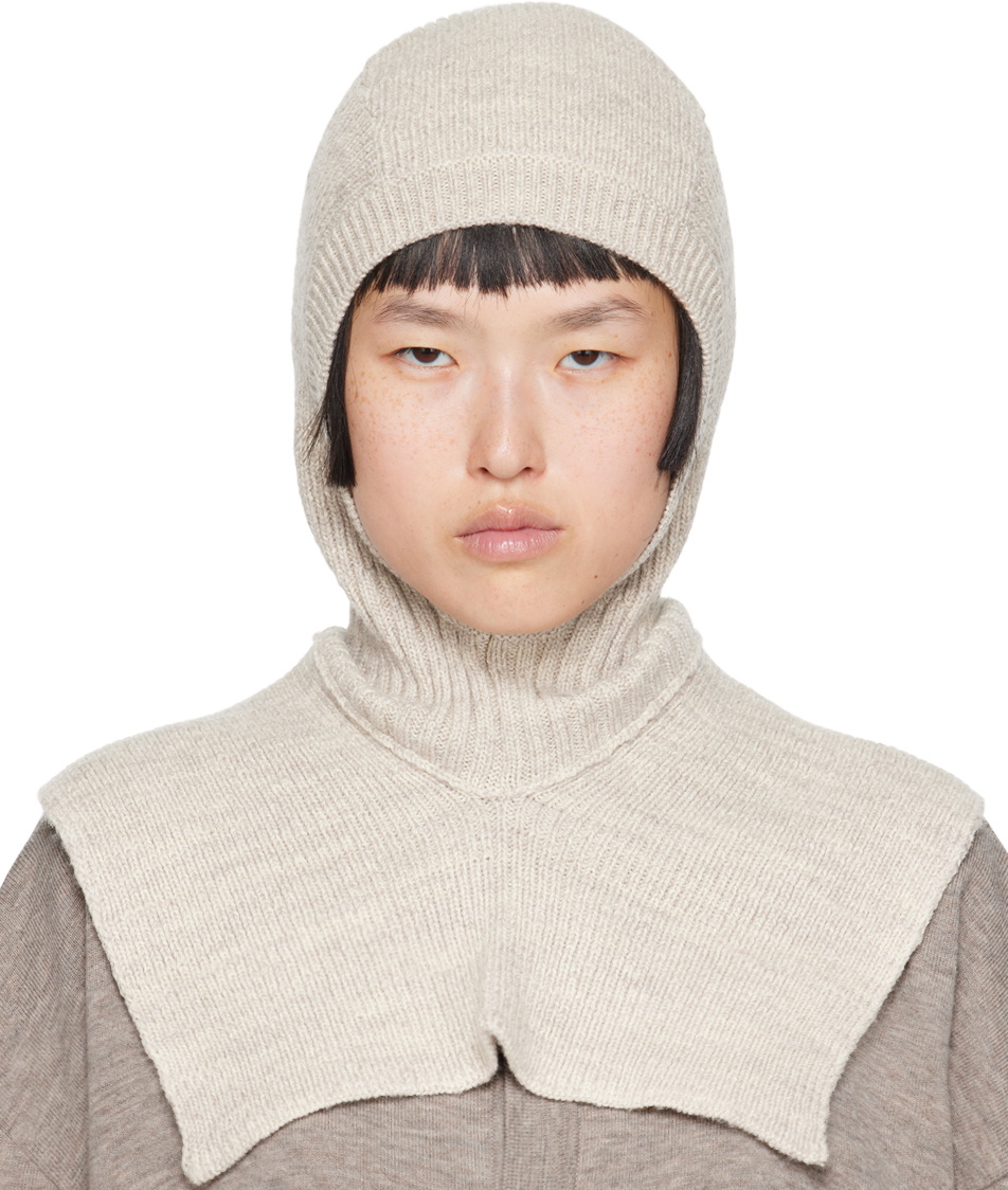 The Row Beige Danylo Balaclava