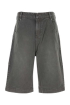 Entire Studios Dark Grey Denim Bermuda Shorts