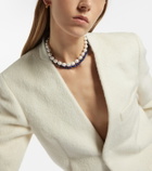 Sophie Buhai Grecian Collar 18kt gold-plated sterling silver necklace with lapis