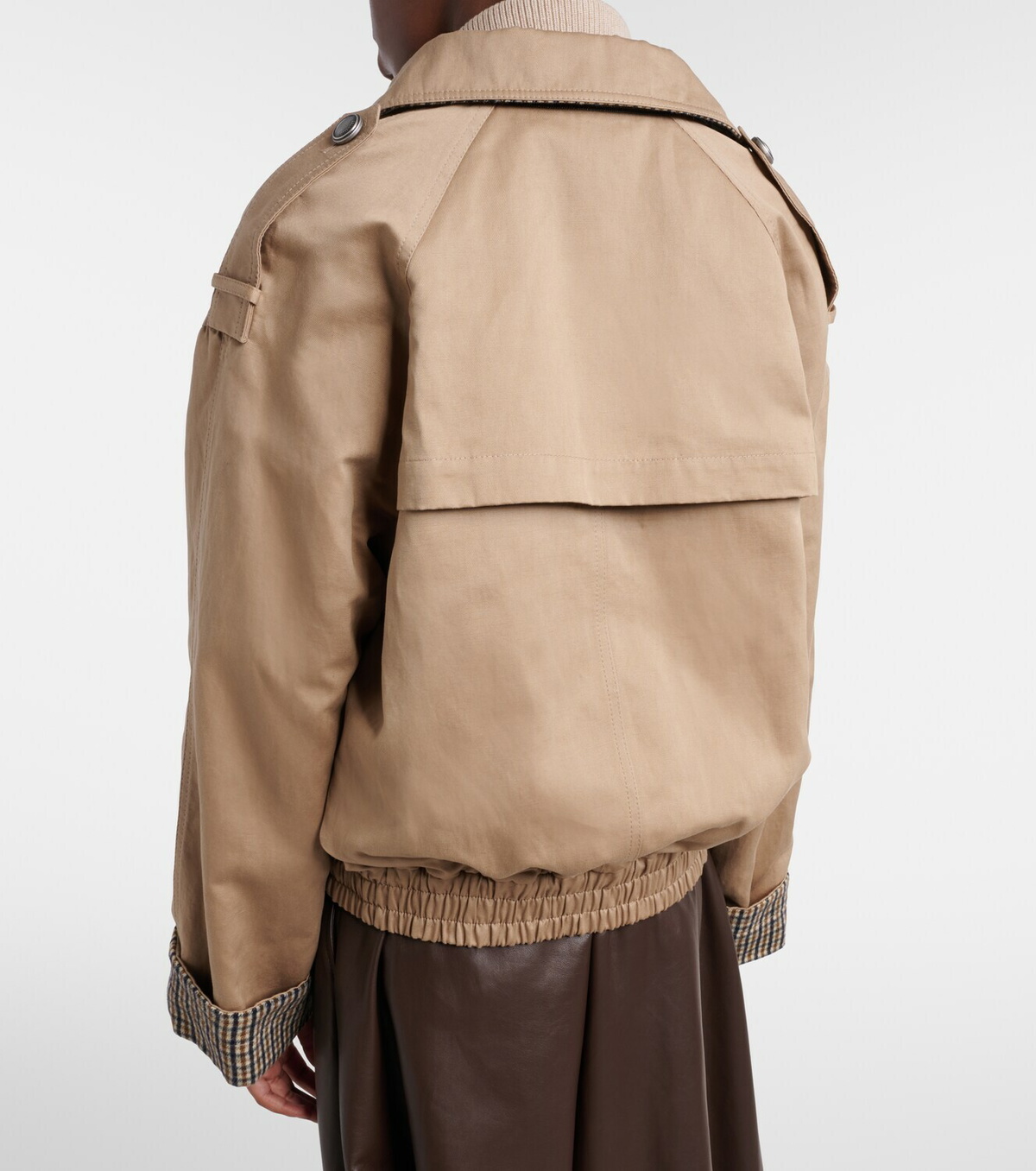 Brunello Cucinelli Cotton and linen jacket