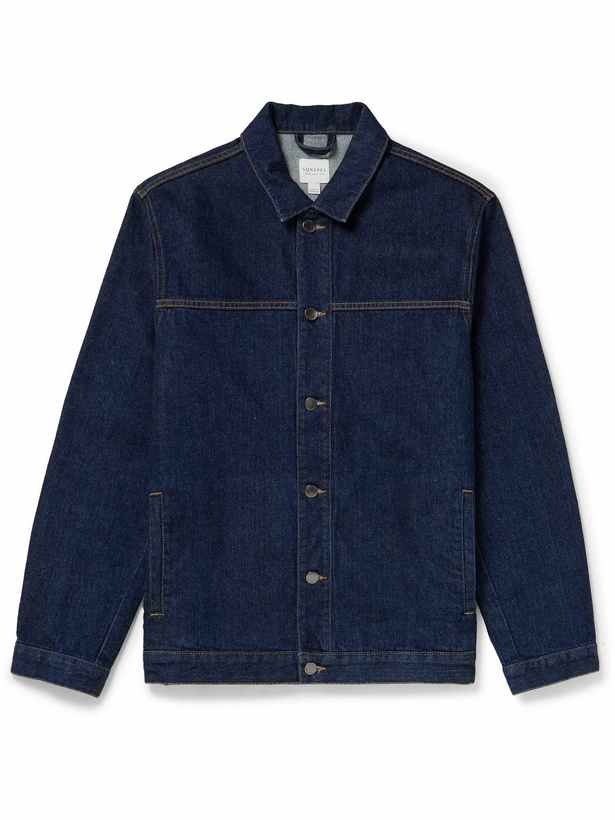 Photo: Sunspel - Selvedge Denim Jacket - Blue