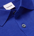 Aspesi - Slim-Fit Cotton Polo Shirt - Blue