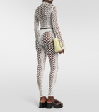 Jean Paul Gaultier Mesh crop top