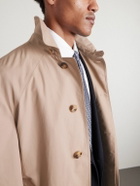 Brunello Cucinelli - Belted Cotton-Blend Trench Coat - Brown