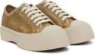 Marni Tan Pablo Low-Top Lace-Up Sneakers