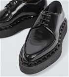 Valentino Garavani Rockstud M-Way leather Derby shoes