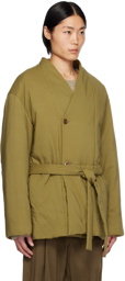 LEMAIRE Khaki Wadded Jacket