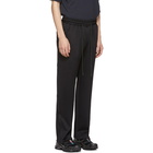 D.Gnak by Kang.D Black Scotch Piping Track Trousers