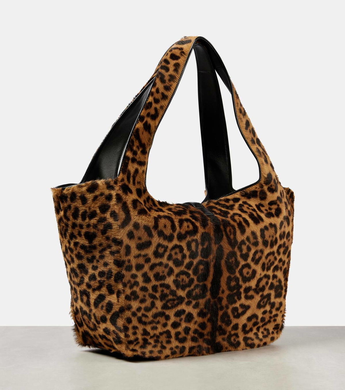 Saint Laurent Le 5 À 7 Bea leopard-print shoulder bag Saint