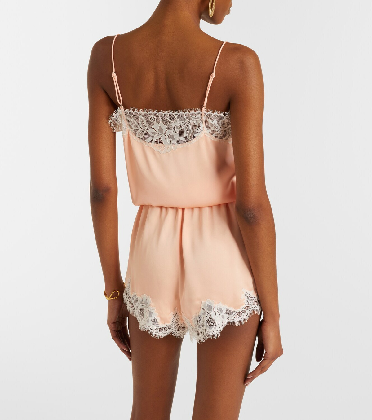 Faithfull Norden scalloped shorts