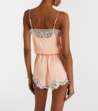 Faithfull Norden scalloped shorts