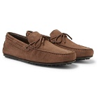 Tod's - Gommino Full-Grain Leather Driving Shoes - Light brown
