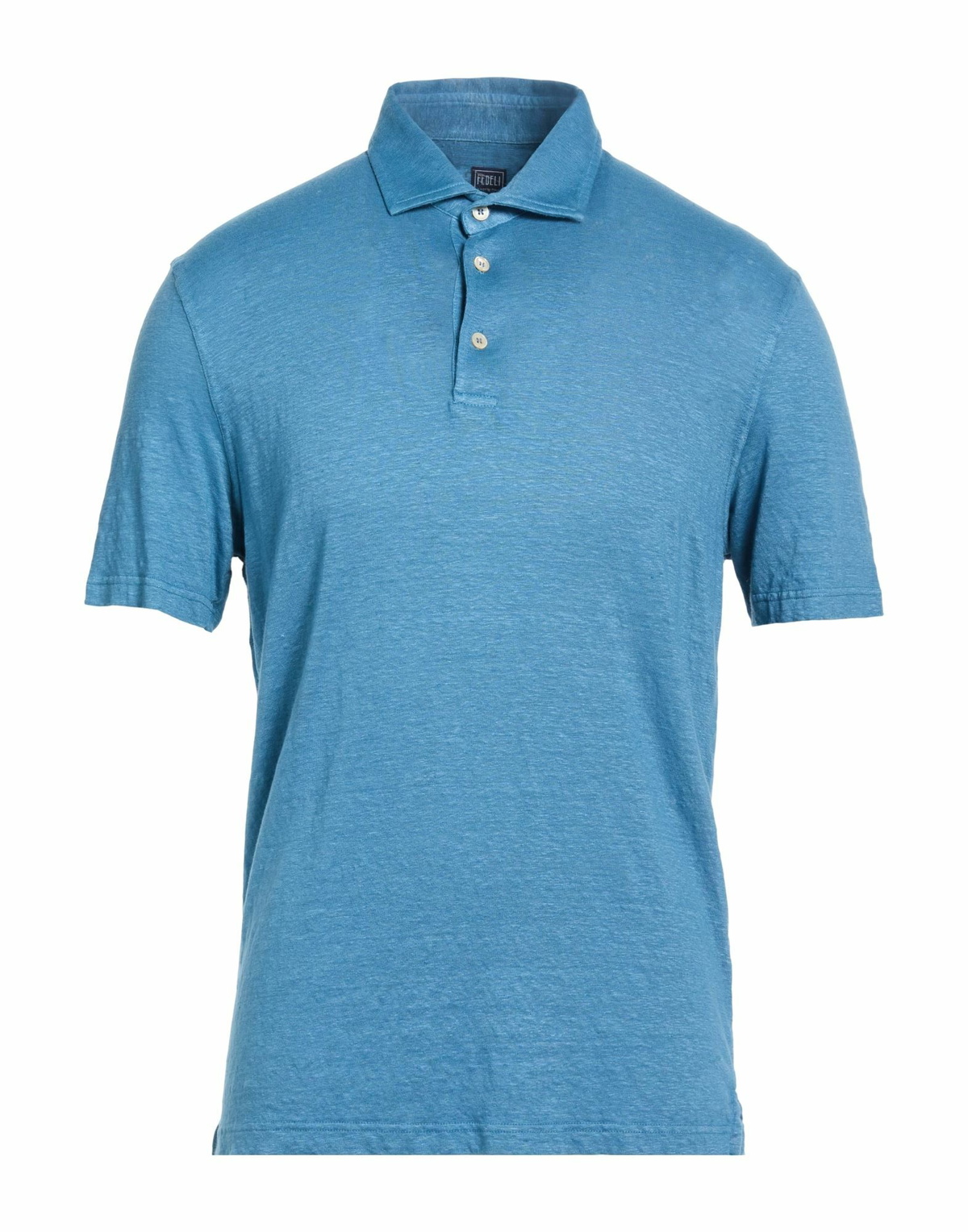 Fedeli Mens Polo shirt Slate in Blue
