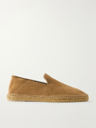 Castañer - Parker Collapsible-Heel Suede Espadrilles - Brown