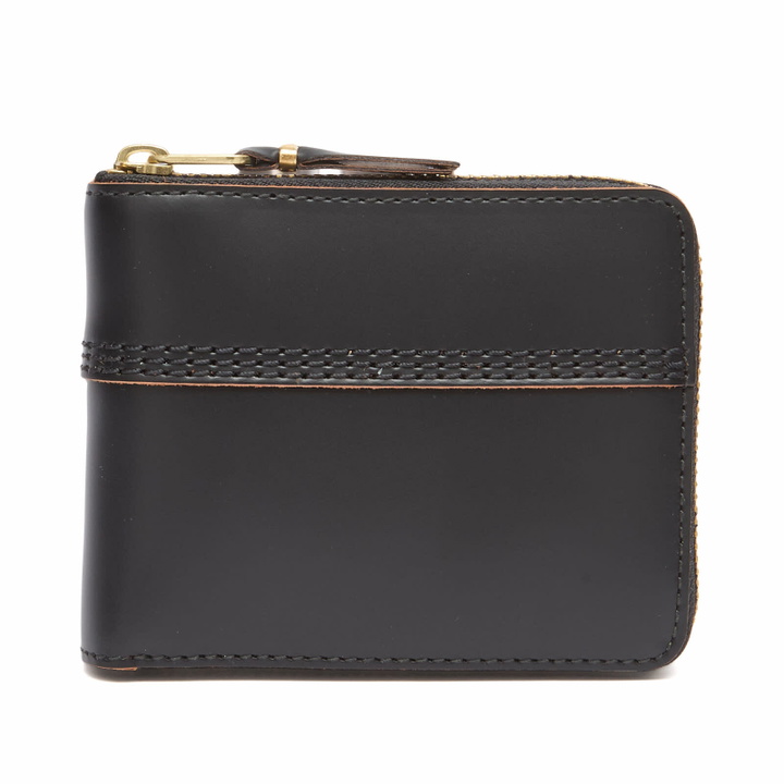 Photo: Comme des Garçons Wallet SA7100TS Triple Stitch Wallet in Black 