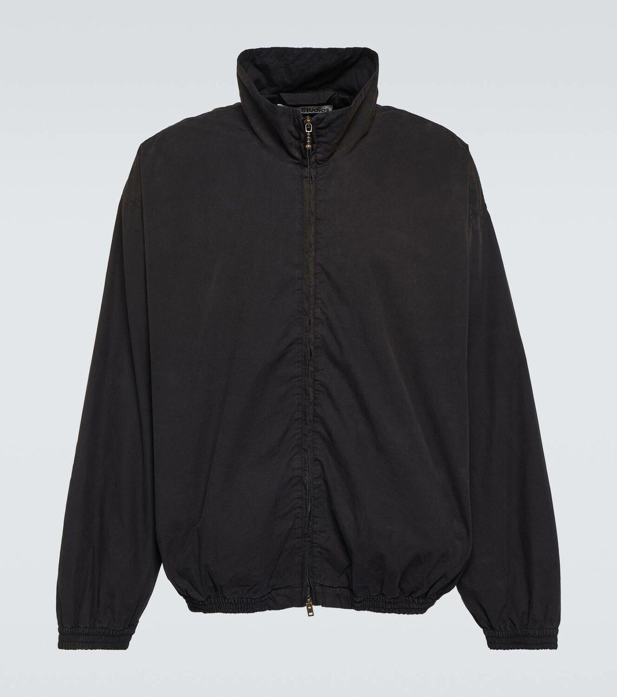 Acne Studios Logo Zipper Jacket Black