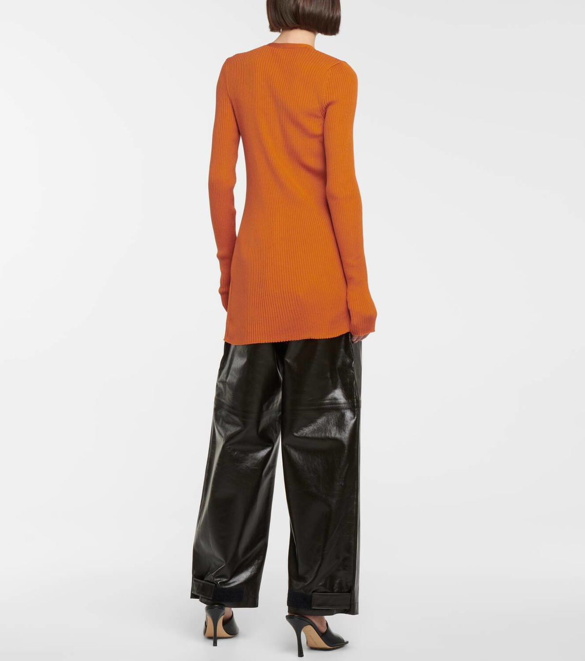 Petar Petrov Eliza ribbed-knit silk cardigan