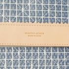 Master-Piece Men's Lattice Document Case - A4 Size in Black