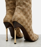 Gucci Bombshell GG Canvas over-the-knee boots