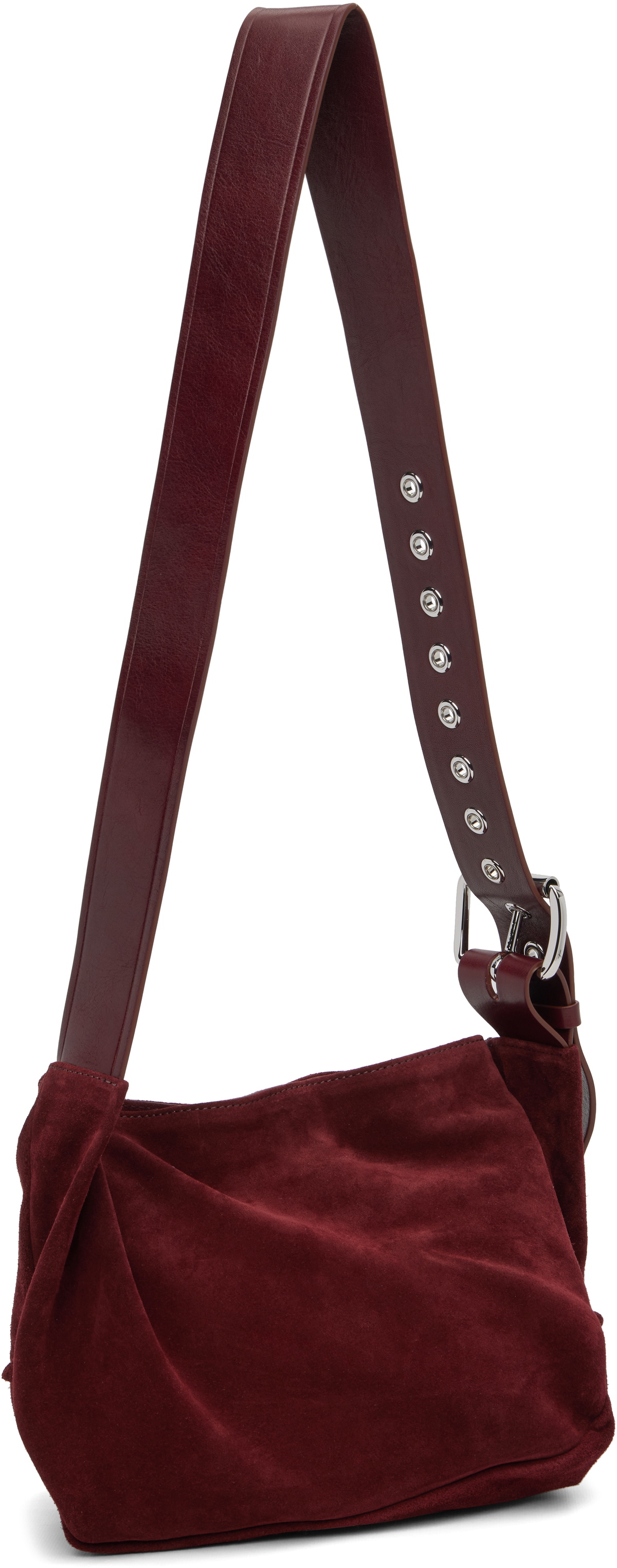 Vivienne Westwood Burgundy Maxime Small Crossbody Bag