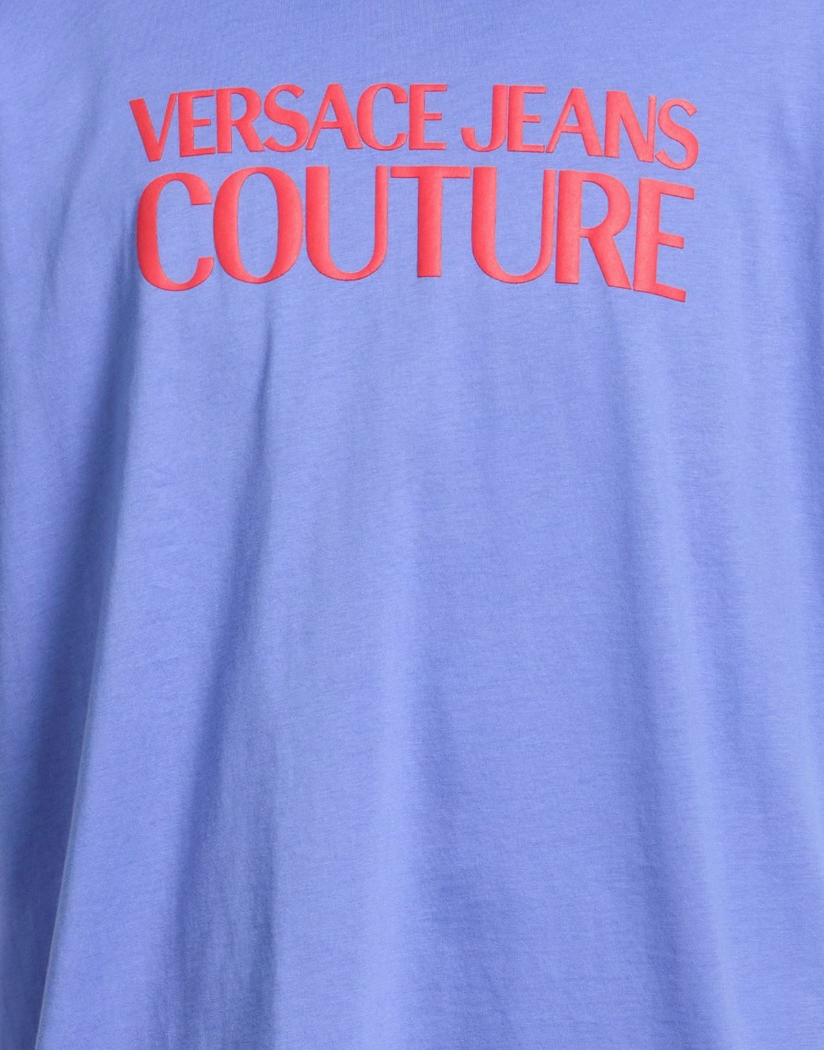 Versace Jeans Couture Mens T-shirt in Purple