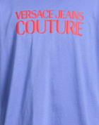 Versace Jeans Couture Mens T-shirt in Purple
