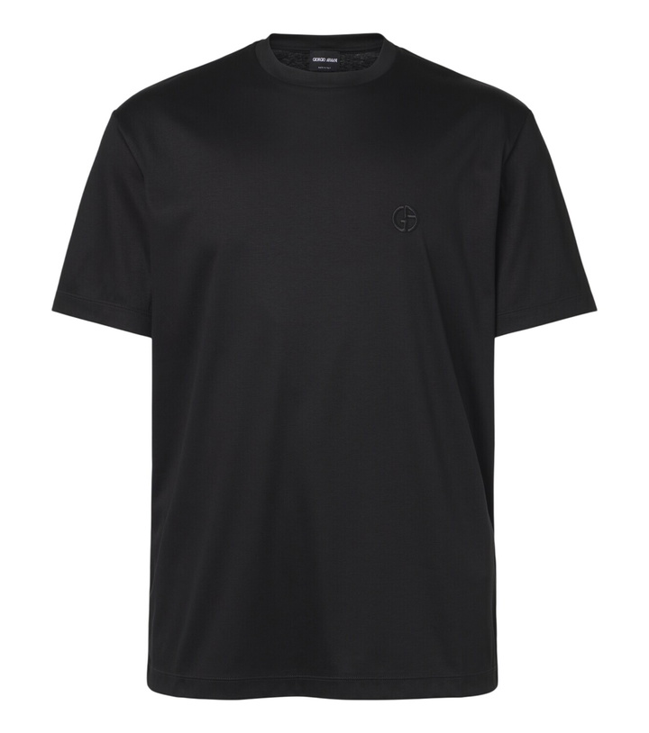 Photo: Giorgio Armani Cotton jersey T-shirt