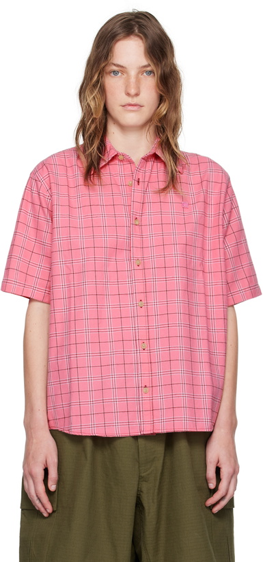 Photo: Acne Studios Pink Patch Shirt