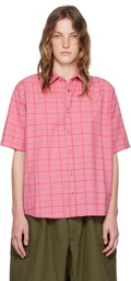 Acne Studios Pink Patch Shirt