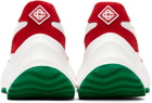 Casablanca White & Red Atlantis Sneakers