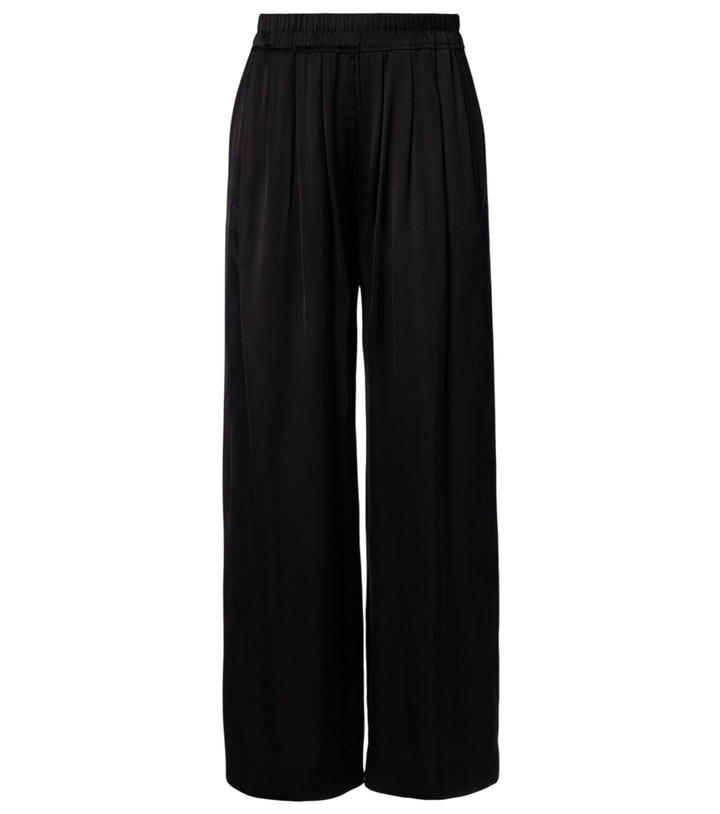 Photo: Isabel Marant Nolia satin wide-leg pants