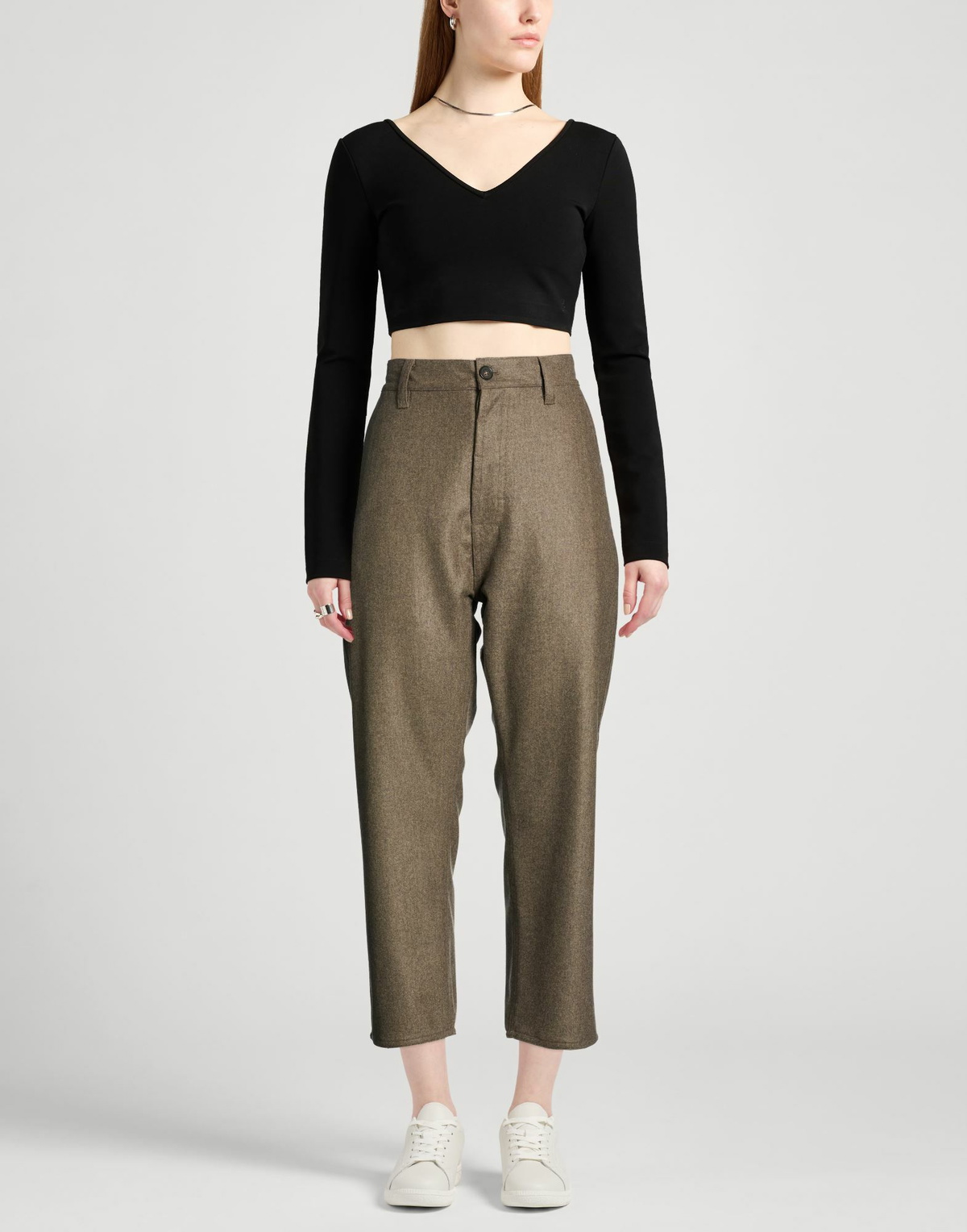 Sofie D'hoore Womens Pants Khaki