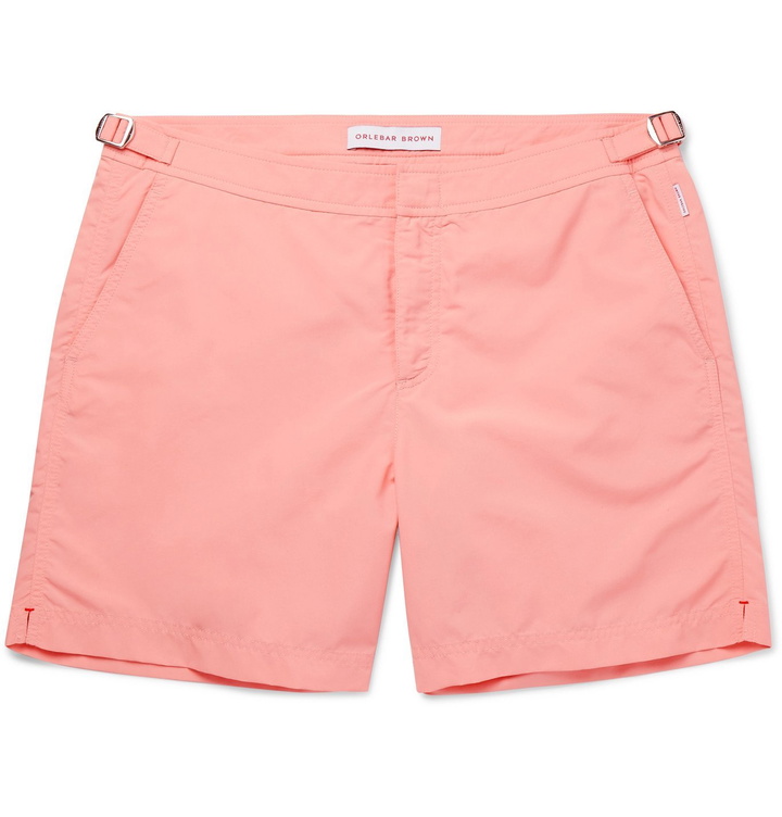 Photo: Orlebar Brown - Bulldog Mid-Length Swim Shorts - Pink