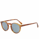 Oliver Peoples Gregory Peck Sunglasses in Semi-Matte Lbr/Indigo