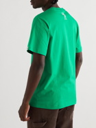 Billionaire Boys Club - Oversized Logo-Print Cotton-Jersey T-Shirt - Green