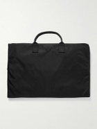 Bennett Winch - The Trifold Leather-Trimmed Cotton-Canvas Suit Carrier