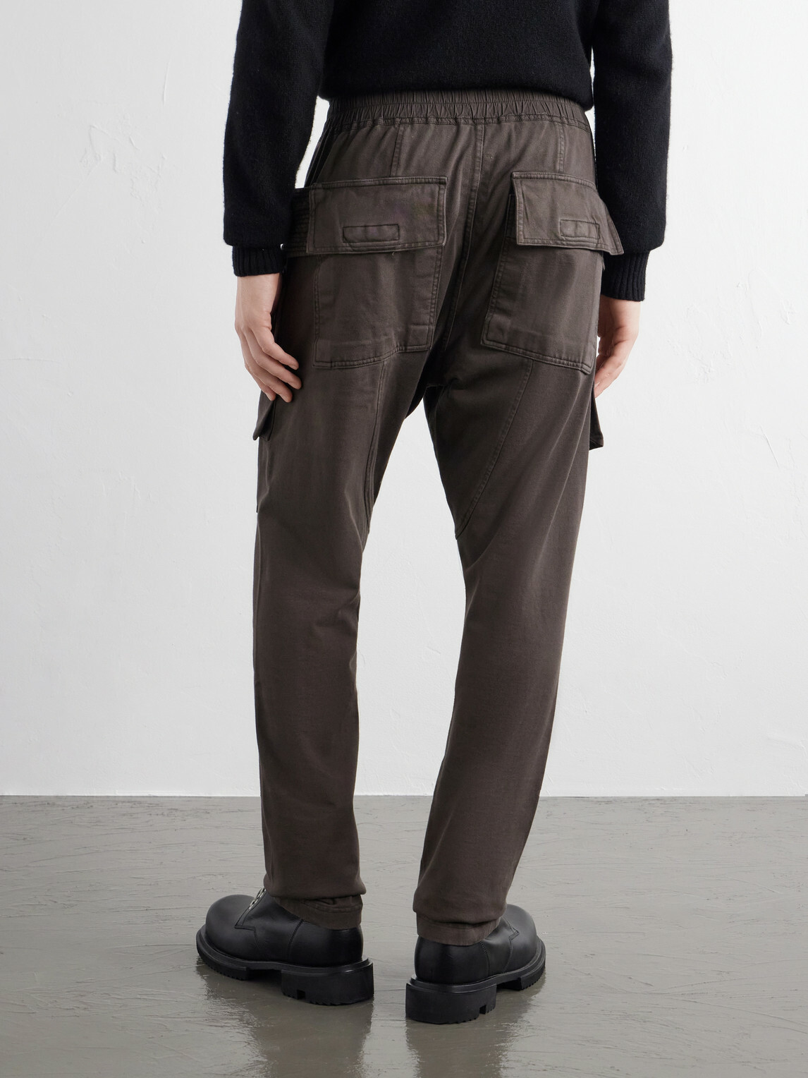 DRKSHDW by Rick Owens - Creatch Tapered Cotton-Jersey Sweatpants - Brown